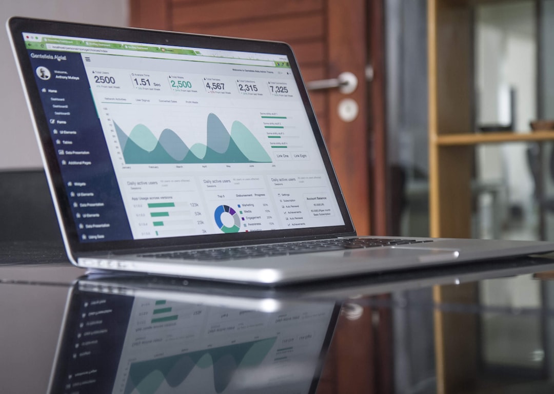 Digital transformation consulting business analytics dashboard